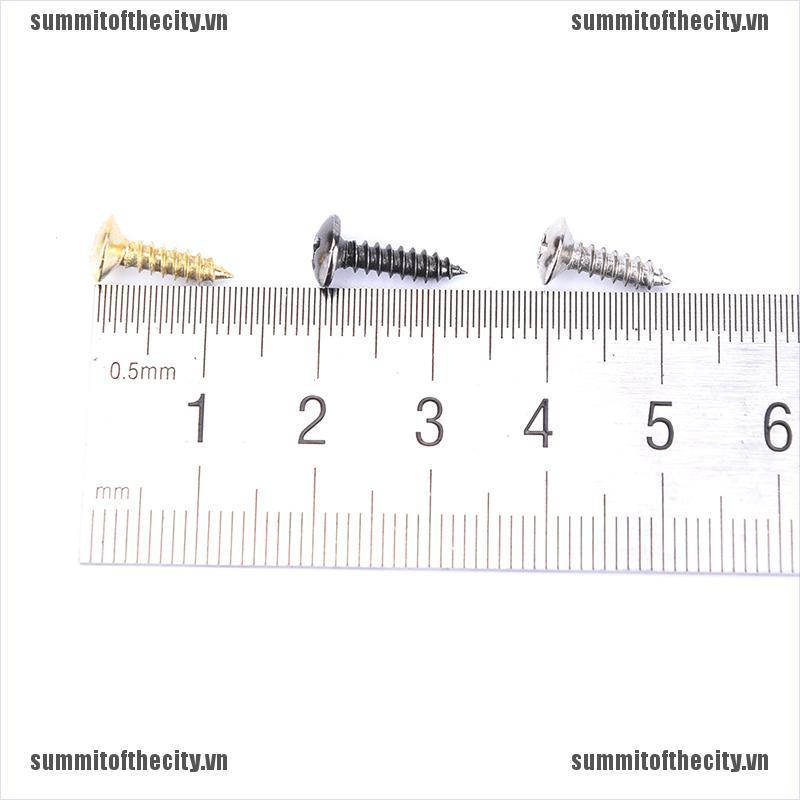 Bộ 50 Ốc Vít 3mm Bảo Vệ Cho Miếng Gảy Đàn Guitar Điện Lưng