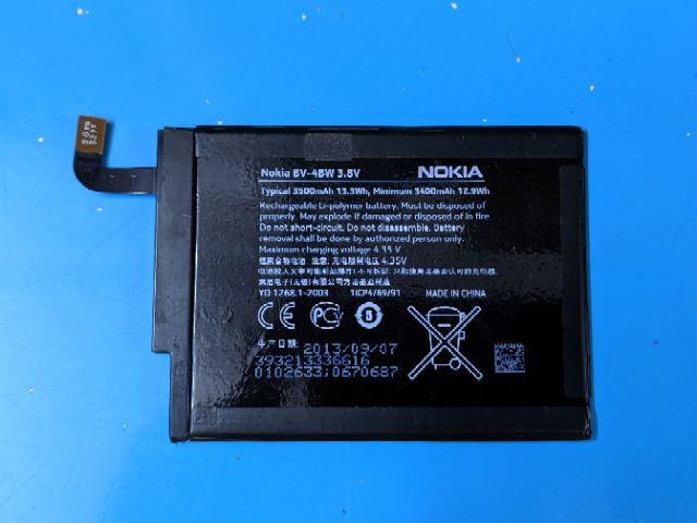 Pin Nokia Lumia 1520 zin máy chính hãng