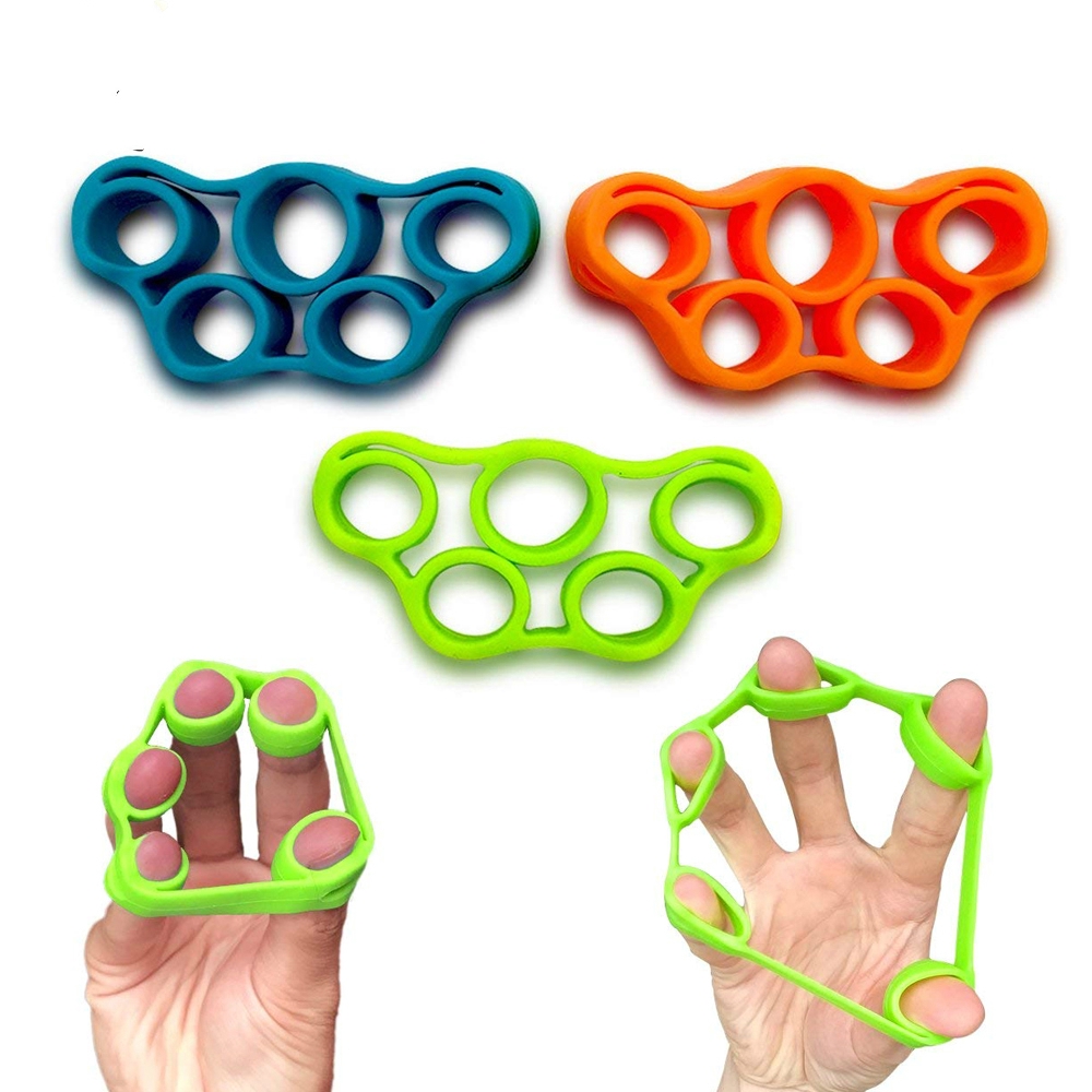 Dụng Cụ Luyện Tập Ngón Tay Và Dây Kháng Lực 3 Mức Độ Cho Người Tập Thể Thao/Đá/Leo Núi/Thái Tạo Khớp/Đùi Tay