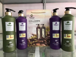 BỘ DẦU TOCO COLLAGEN PHỤC HỒI KÍCH MỌC TÓC