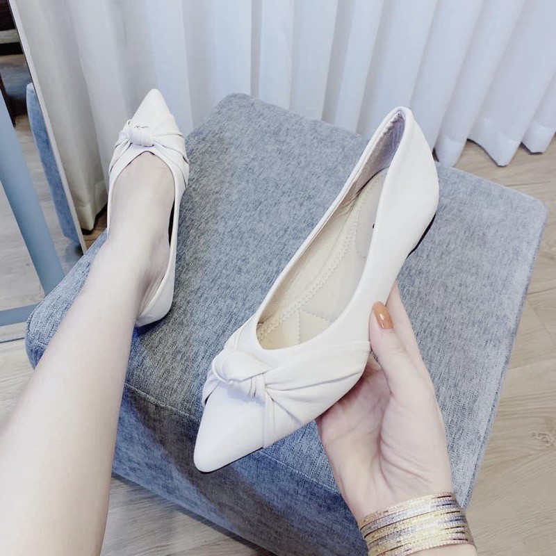 Giày búp bê nơ ấu đế cao su mềm, êm chân ( hàng đẹp ) mã T8 | BigBuy360 - bigbuy360.vn