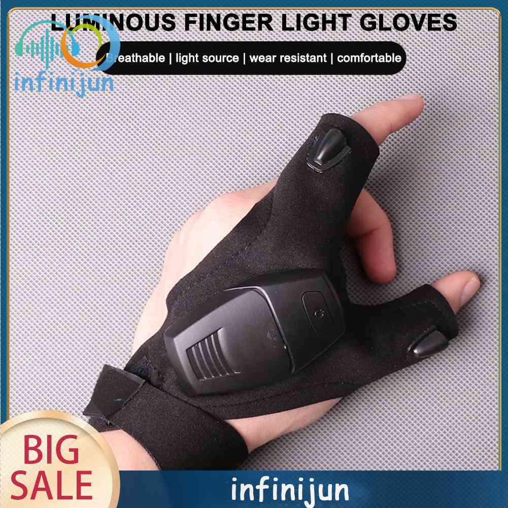 Găng Tay Câu Cá Có Đèn LED