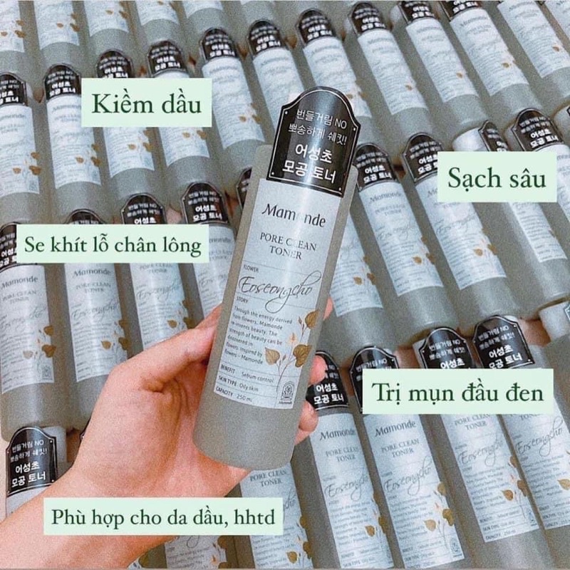 Toner diếp cá Mamonde 250ml