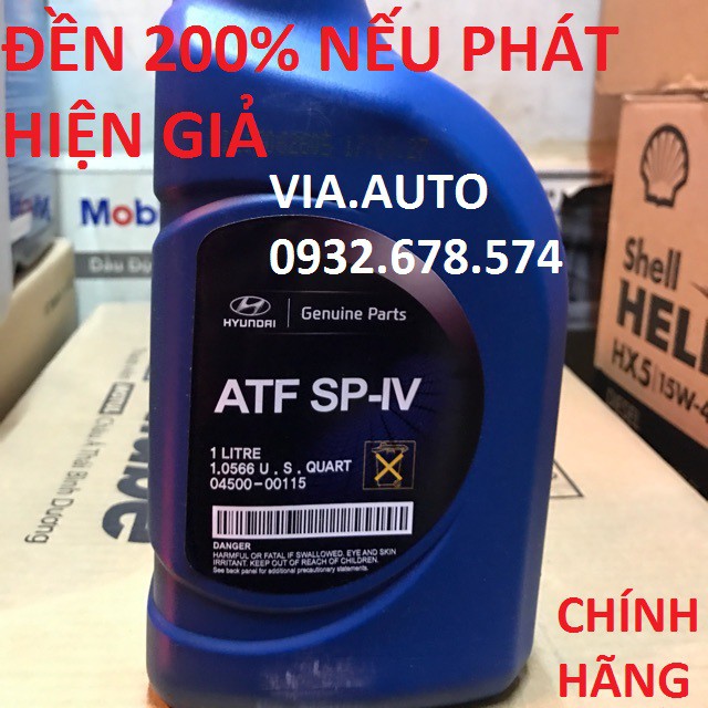 Dầu hộp số ATF Hyundai/Kia SP-III/IV 1L