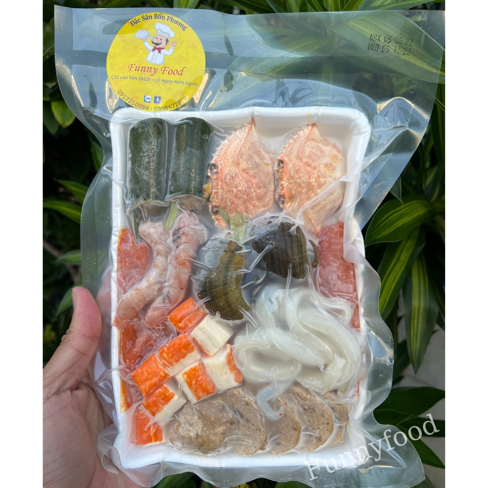 Combo Thả Lẩu 7 Món Mini – Viên Thả Lẩu Tiện Lợi, Ngon – [Ship Hỏa Tốc HCM] – Funnyfood