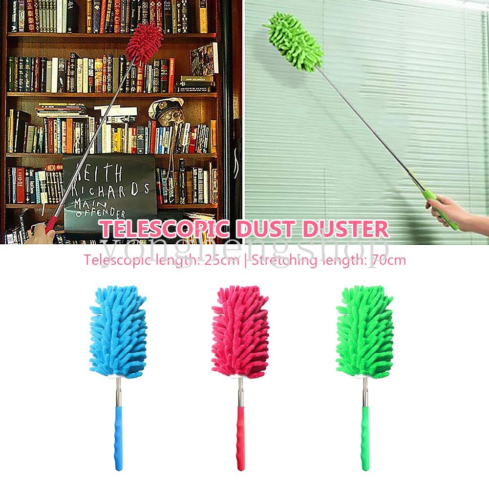 Chổi Quét Bụi Sợi Nhỏ Có Thể Thu Gọn Tùy Chỉnh Tiện Dụng Cho Gia Đình/ Xe Hơi