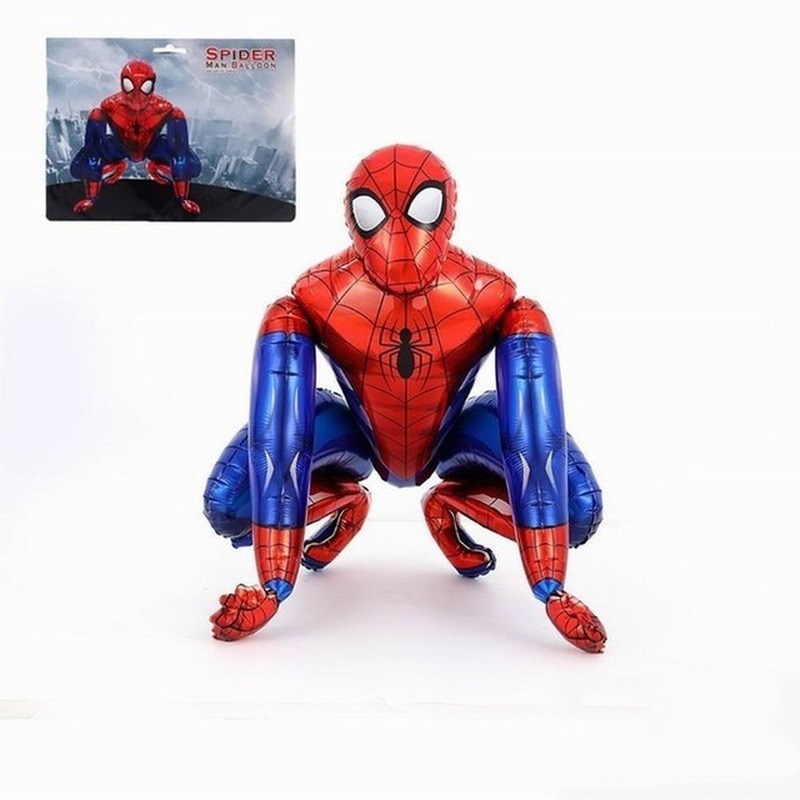 Bong bóng lá nhôm hình siêu anh hùng 3D trang trí tiệc