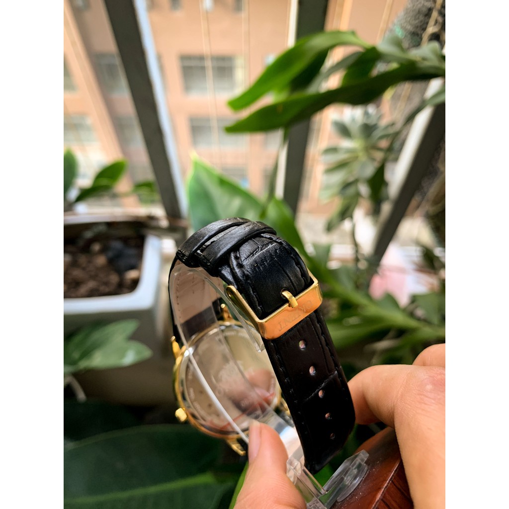 Đồng Hồ Nam Orient Dây Da máy pin mặt mỏng