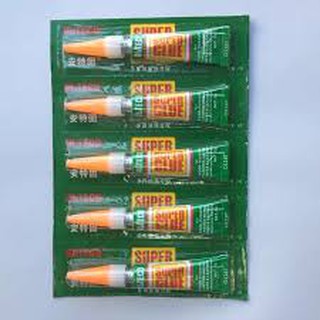 vỉ 12 lọ keo dán đa năng siêu dính - SP001057