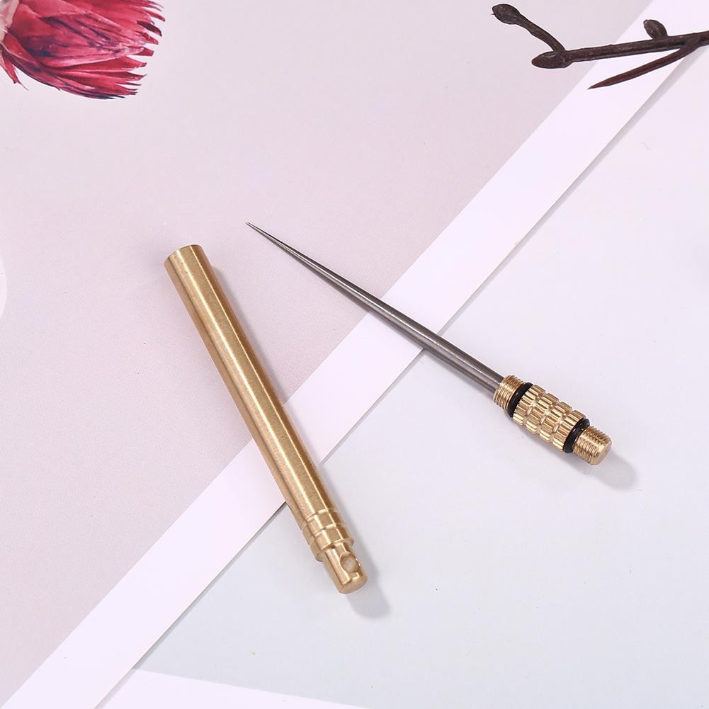 Tăm xỉa răng bằng titan hợp kim có bọc chống bụi mang đi du lịch