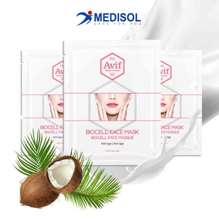 Combo 3 Miếng Mặt Nạ Chống Lão Hóa - AVIF BIOCELL ANTI-AGE