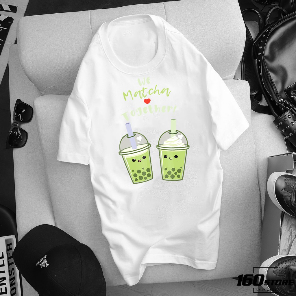 ÁO PHÔNG TAY LỠ UNISẼ FORM RỘNG IN HÌNH LY TRÀ SỮA IN HÌNH HOẠT HÌNH ĐÁNG YÊU SIÊU RẺ TẶNG SINH NHẬT - 0616174