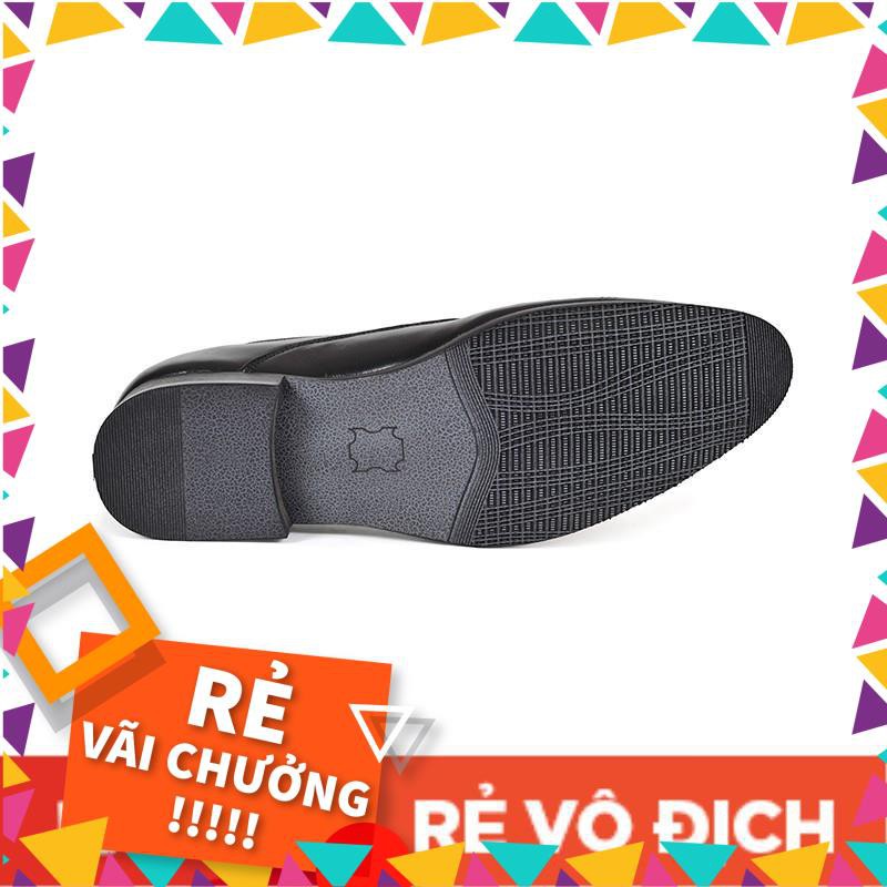 Giày nam công sở + tăng chiều cao 7cm [ loafer ] + da bò bảo hành 18 tháng | BigBuy360 - bigbuy360.vn