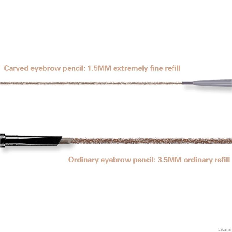 (Hàng Mới Về) Bút Chì Kẻ Lông Mày Hai Đầu Victor # 5 Màu Đen Tự Nhiên | BigBuy360 - bigbuy360.vn