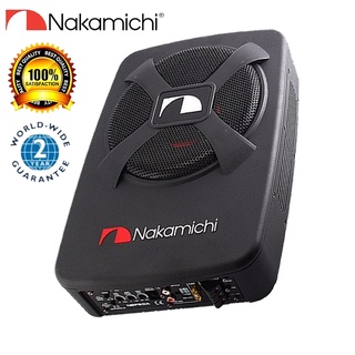 Bộ loa sub siêu trầm đặt gầm ghế xe ô tô, thương hiệu nhật bản nakamichi nbf8.1a - bảo hành 24 tháng