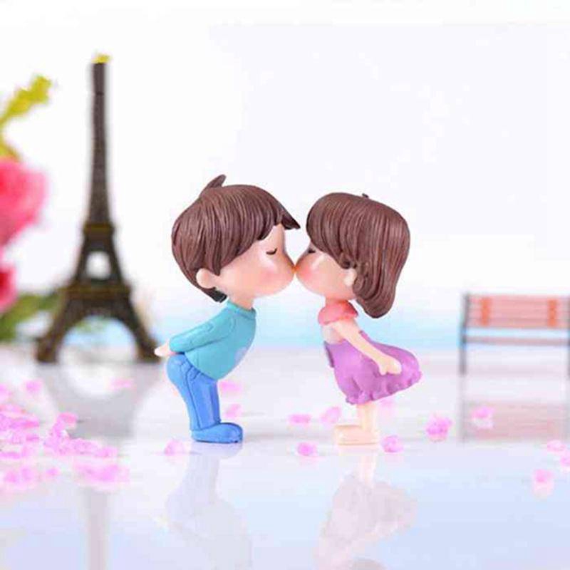 1 Cặp Tượng Đôi Tình Nhân Trang Trí Đám Cưới