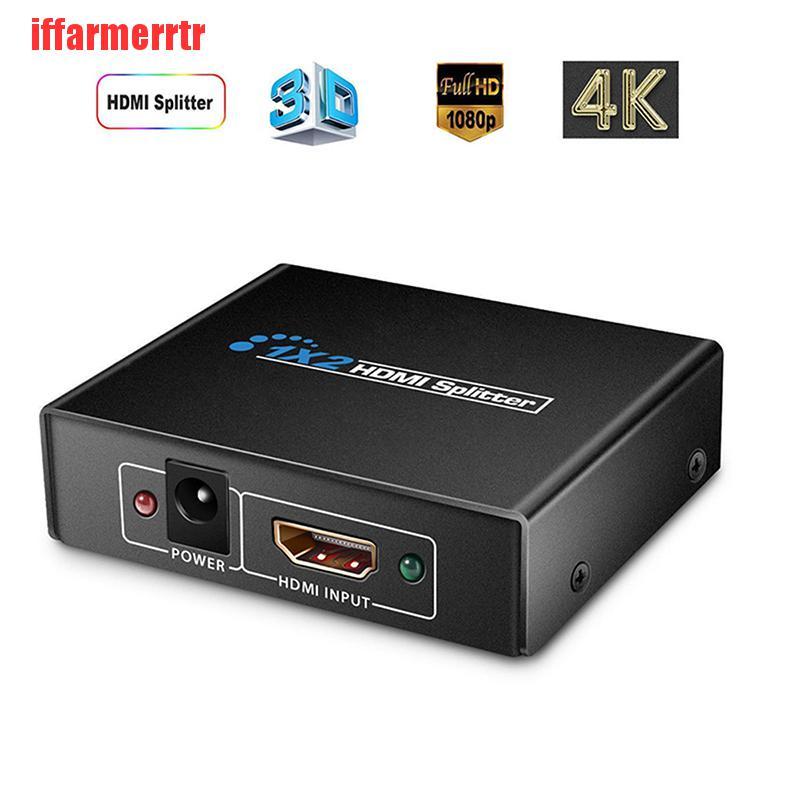 Bộ Khuếch Đại Tín Hiệu 1in2 Out 1080p Hdcp 3d 4k Hdmi