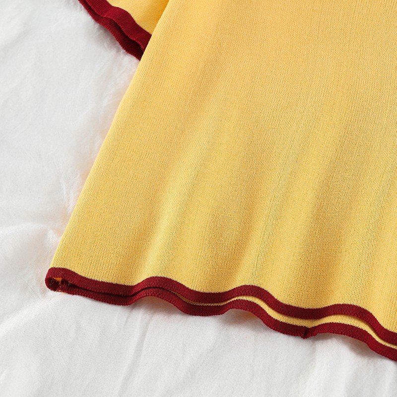 NUZIRO Áo croptop  dệt kim thiết kế đơn giản dễ phối đồ cho nữ