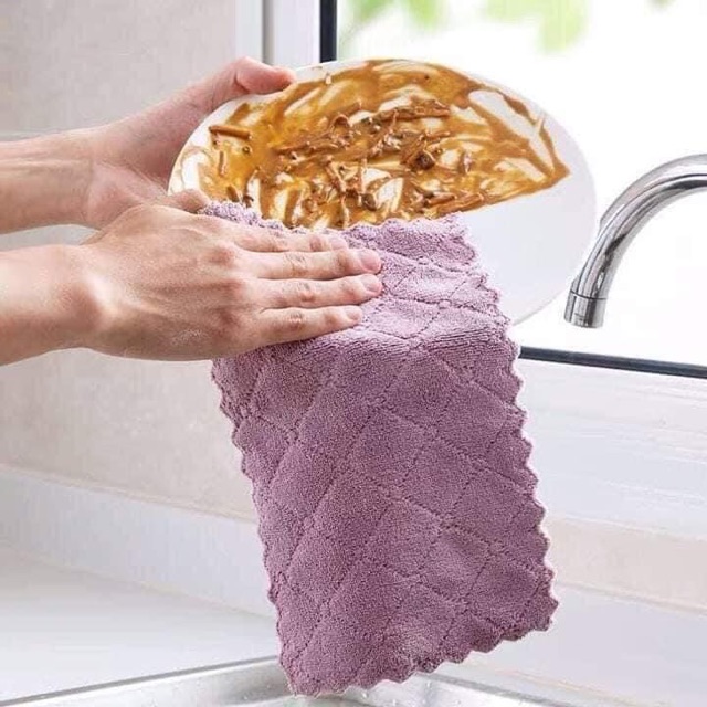 Giấy Lau Đa Năng - Khăn Lau Bếp, Lau Tay 220 Tờ 1 Cuộn Có Thể Giặt Được