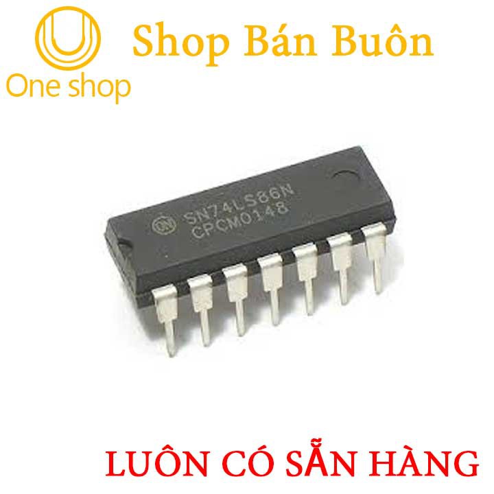 Linh Kiện 74LS86 DIP14