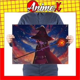 Tấm Poster Áp Phích A3 Anime KonoSuba - God’s Blessing on this Wonderful World,Dán Tường, Dán Kính By AnimeX