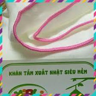 SET 10 KHĂN XÔ SỮA MIPBI XUẤT NHẬT(VIỀN XANH, VIỀN HỒNG)