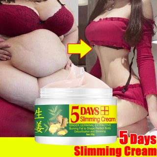 [Hàng mới về] Kem Mát Xa Đốt Cháy Mỡ Thừa Giảm Cân Chiết Xuất Gừng