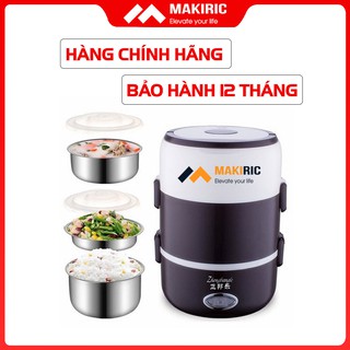 [PHIÊN BẢN 2020] Hộp cơm cắm điện giữ nhiệt 3 tầng lõi inox hâm nóng thức ăn nhanh - Bảo hành 12 tháng