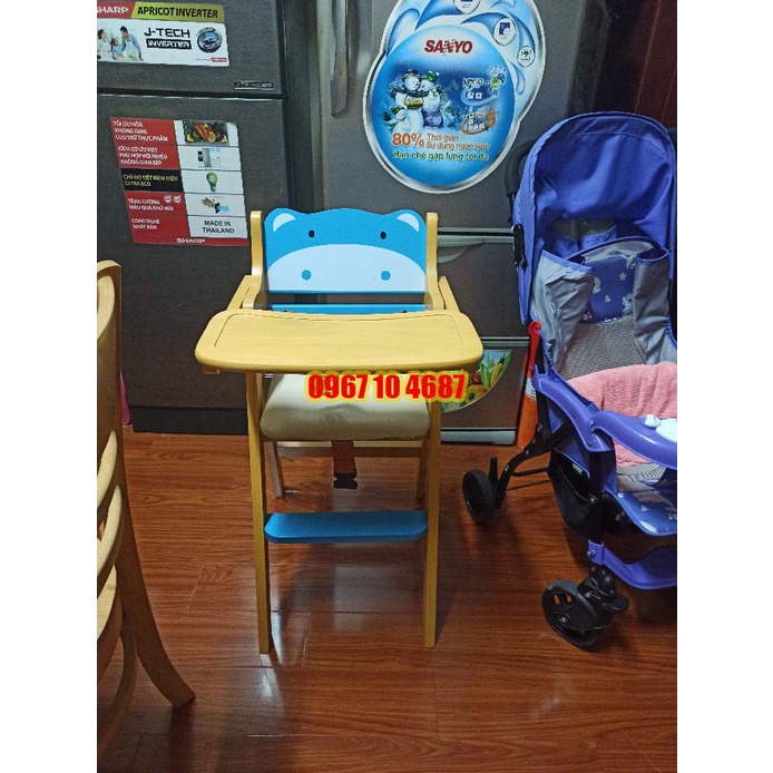 Ghế ăn dặm gỗ Song Son