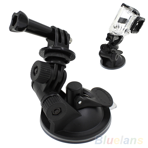 Giá Đỡ Camera Hành Trình Gopro 4 3 2 1 Có Giác Hút Gắn Kính Chắn Gió Xe Hơi