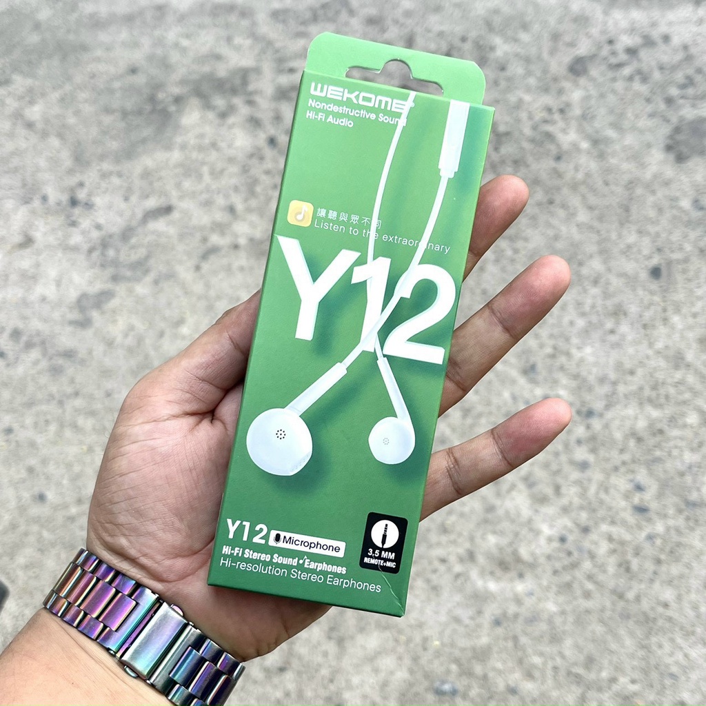 Tai nghe Hãng WK các loại Y12, YA03, YA09, YA05 cắm jack Chân tròn 3.5mm