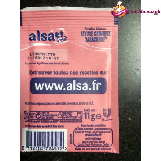 TLB - Bột nổi/ baking powder Alsa