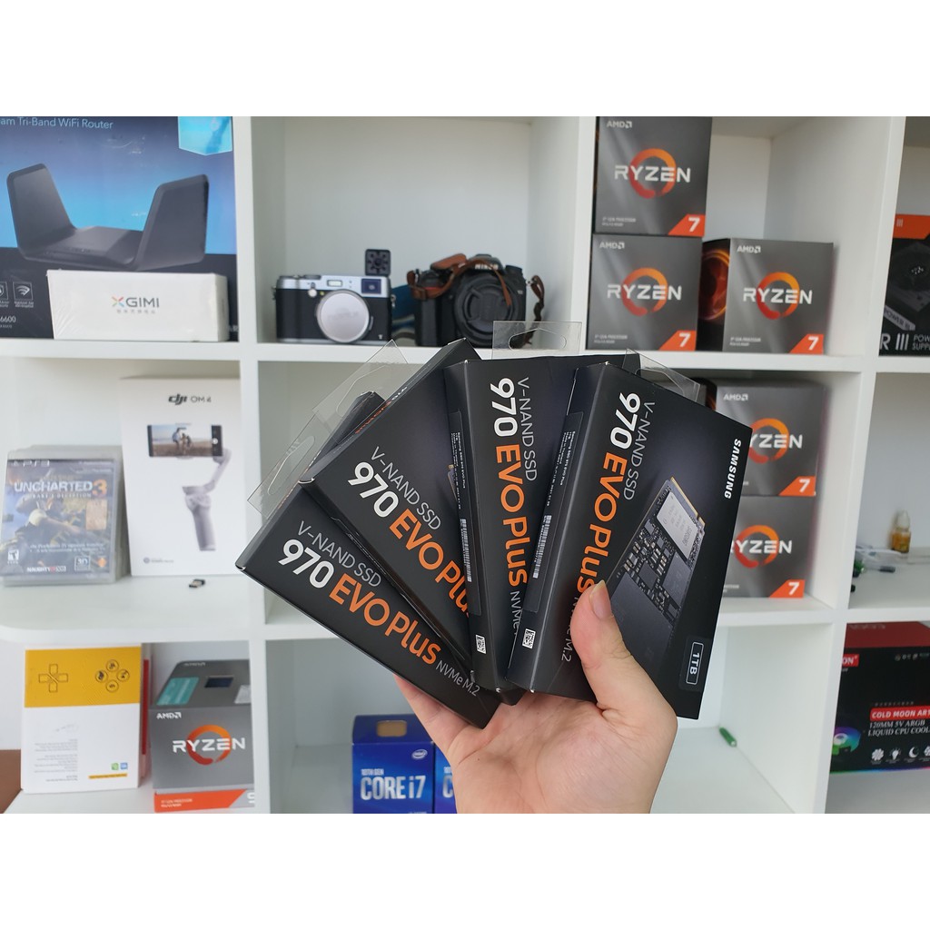 Ổ Cứ́ng SSD Samsung 970 EVO PLUS 1TB M2 2280 PCIe NVMe MZ V7S1T0BW | Hàng Nhập Khẩu
