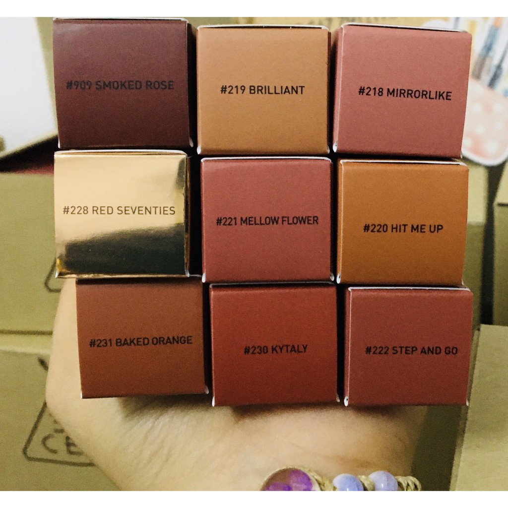 Mẫu mới Son 3CE LIP COLOR MATTE