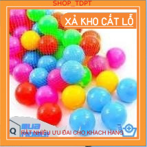 Set Bóng Nhựa Đồ Chơi Cho Bé, Bóng Nhựa Nhà Bóng, Hồ Bơi - An Toàn Cho Bé