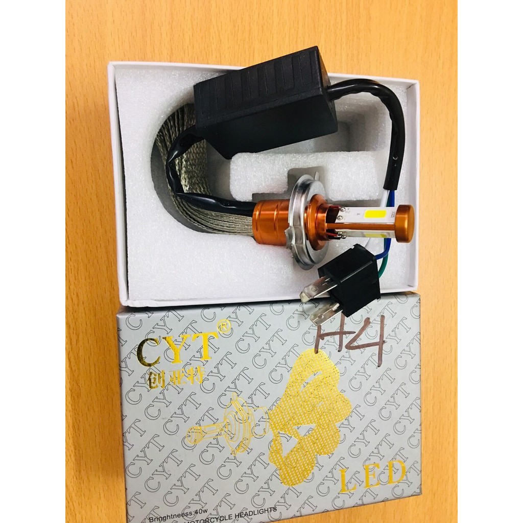 Đèn Pha CYT Xe Máy Chính Hãng ĐỘ Sáng 40w Lắp Được Trên Các Dòng Xe Máy