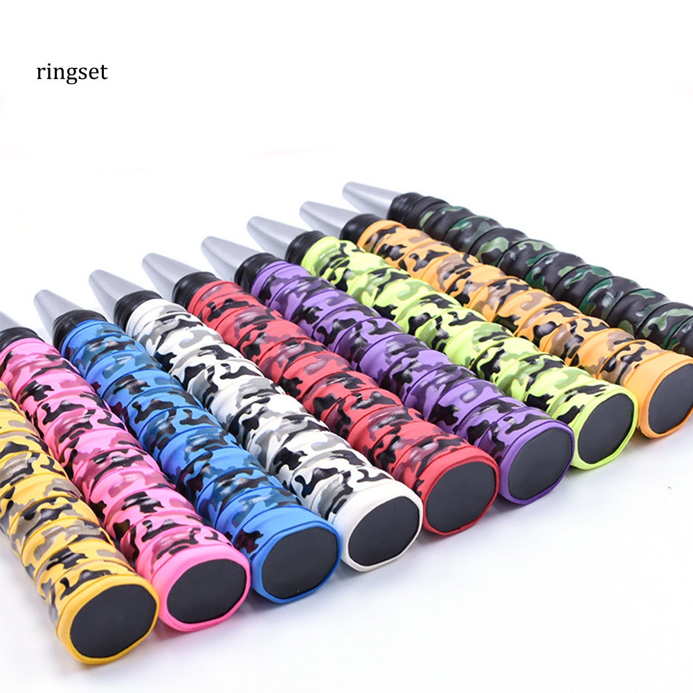 Đai quấn cán vợt cầu lông / tennis in họa tiết rằn ri bắt mắt chống trượt