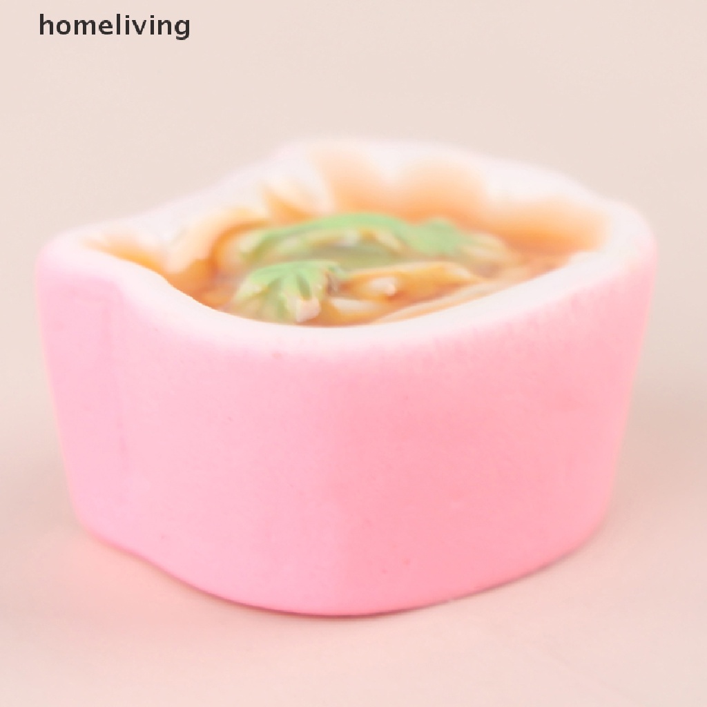 Bộ 2 Mô Hình Thức Ăn Mini Bằng Nhựa Resin Trang Trí Nhà Búp Bê