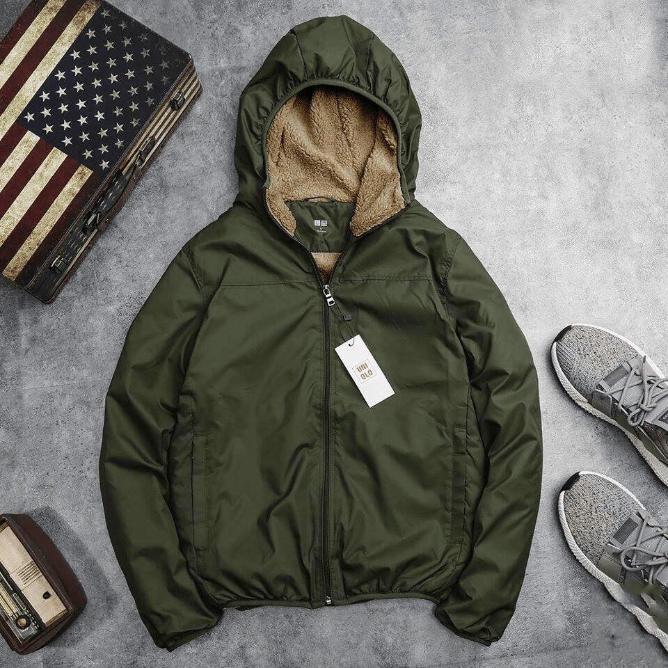 Áo Khoác Dù Lót Lông Nam, Áo Khoác Mùa Đông Nón Liền Mặc Ấm Đủ Size Siêu Hot NEW UNISEX