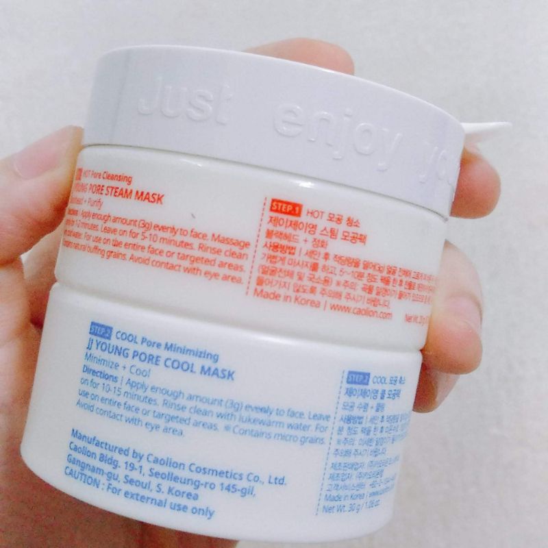 Mặt nạ Caolion nóng lạnh JJ Young