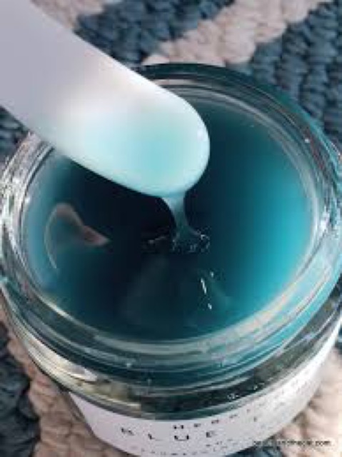 Mặt nạ cho da mụn Herbivore Blue Tansy AHA + BHA Resurfacing Clarity Mask