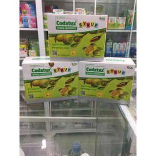 Siro Codatux - hỗ trợ giảm ho, long đờm