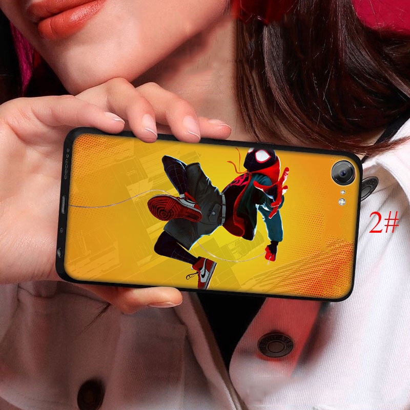 Ốp điện thoại silicon dẻo in hoạt hình Spider man into the spider verse OPPO Realme C2 C3 5s 6 X2 Pro A12 A92S A91 A8