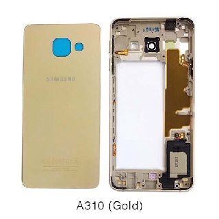 BỘ VỎ SAMSUNG A310 / A3 2016 + KHAY SIM ZIN