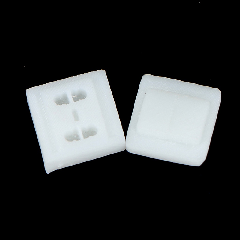 Mô Hình Ổ Cắm Điện Mini Tỉ Lệ 1: 12 Dùng Để Trang Trí Nhà Búp Bê