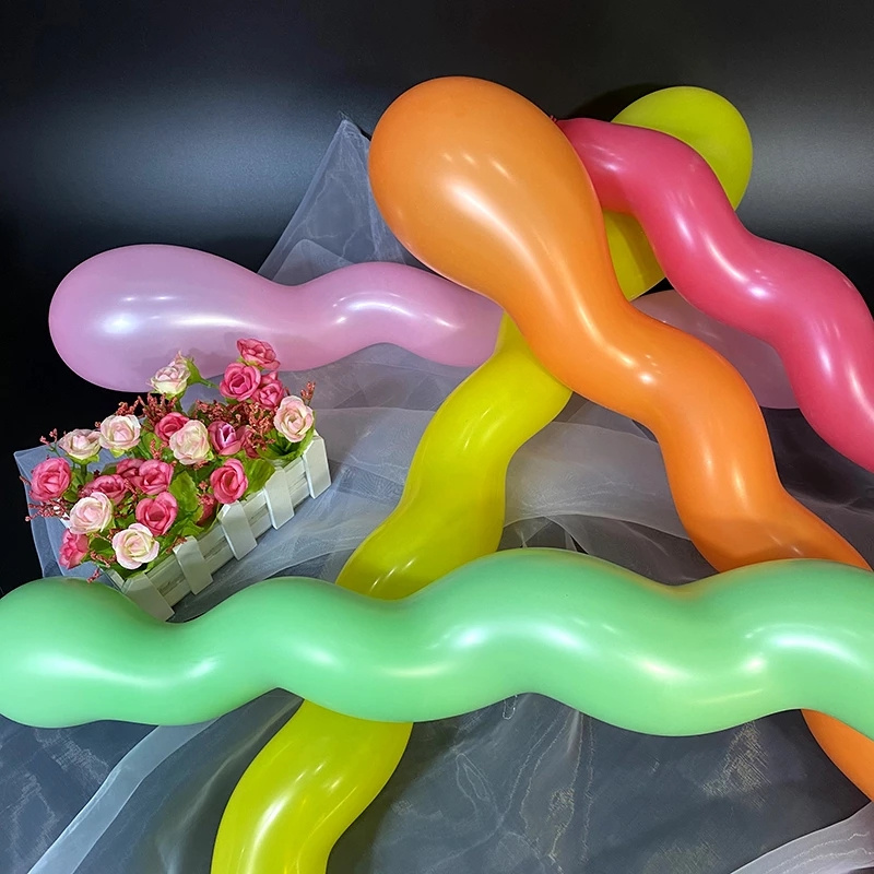 10 Bong Bóng Xoắn Ốc Nhiều Màu Sắc