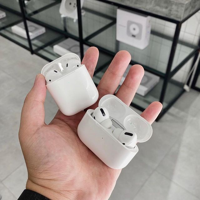 [AIRPODS 2] Tai Nghe Bluetooth Airpods 2 Định Vị-Đổi Tên-Sạc Không Dây-Tháo Tai Dừng Nhạc Phiên Bản 2021