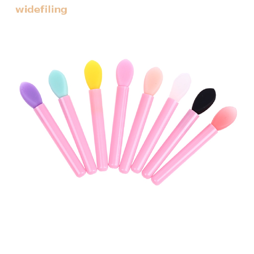 Set 10 Cọ Tô Son Môi Chất Liệu Silicone Tiện Dụng