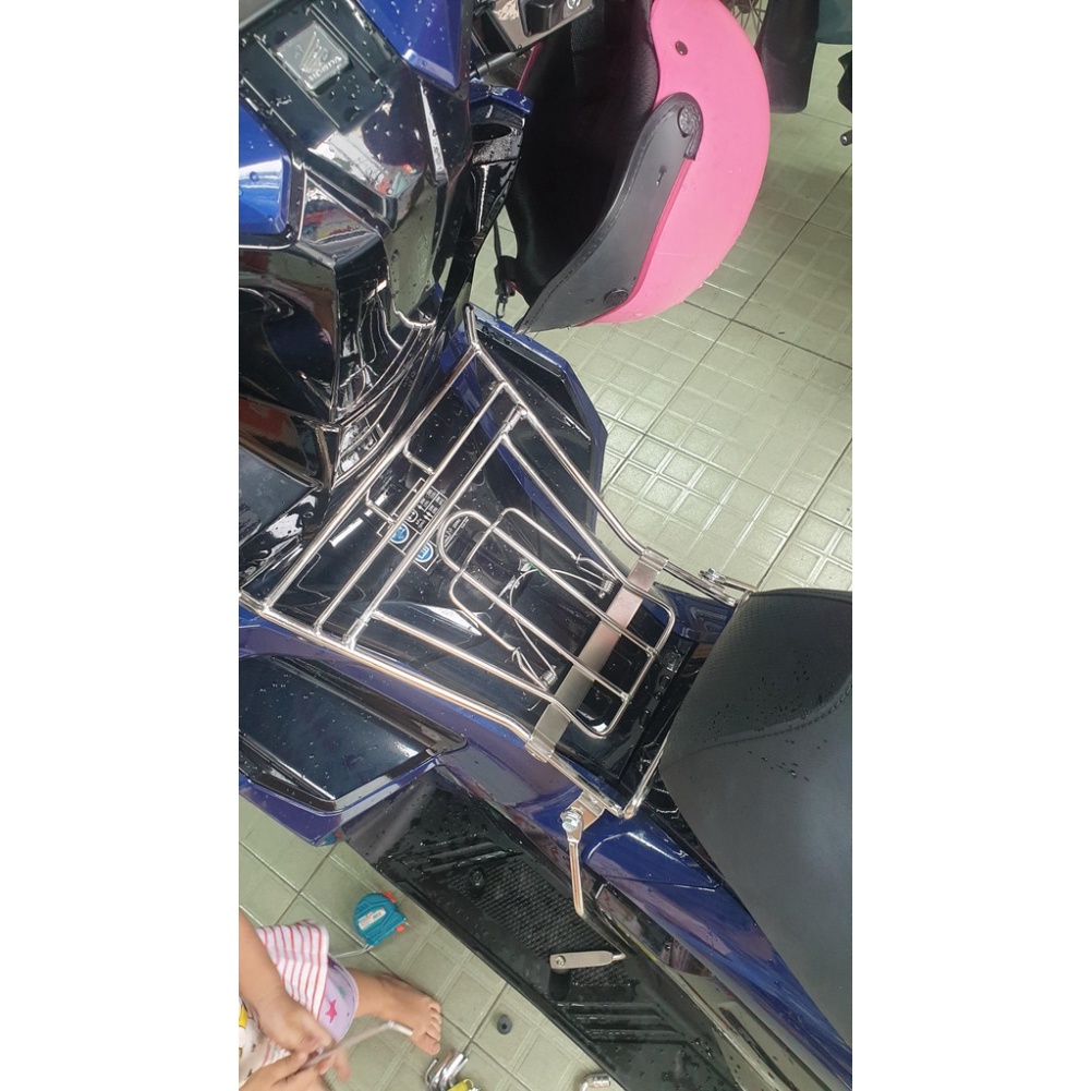 Baga Air Blade 2023 / AB 2023 Màu Titan Chất Liệu Inox 10 ly Kim Phụng