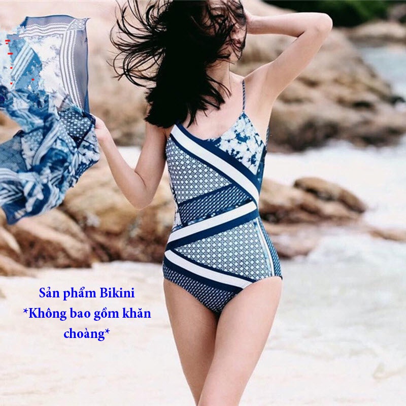 (Hàng nhập) Đồ Bơi, Bikini 1 mảnh Style Retro Hồng Kông #AT193 Không gồm khoác